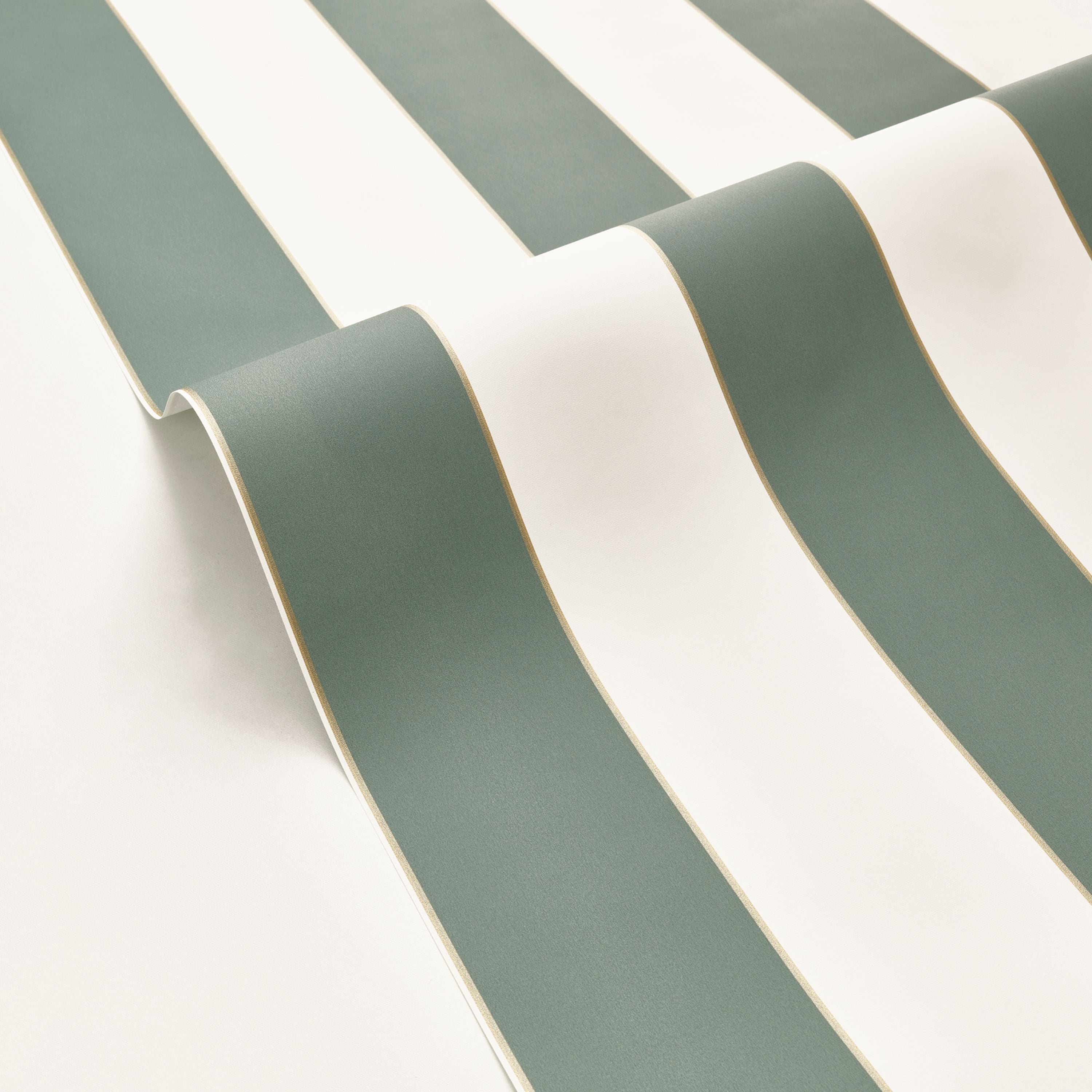 Caselio - Caselio - Golden Lines Vert Eucalyptus Blanc