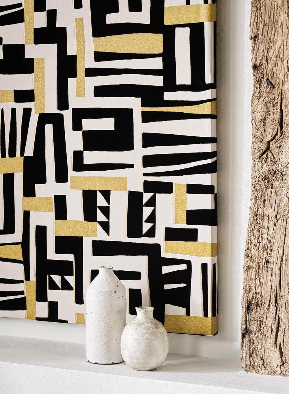 Osborne & Little - Zawaya Irisa Zawaya Black/Ivory