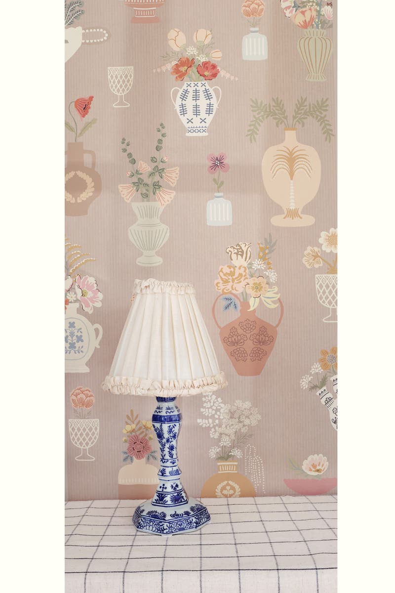 Majvillan - Floral Daiquiri Veil Merino Brown