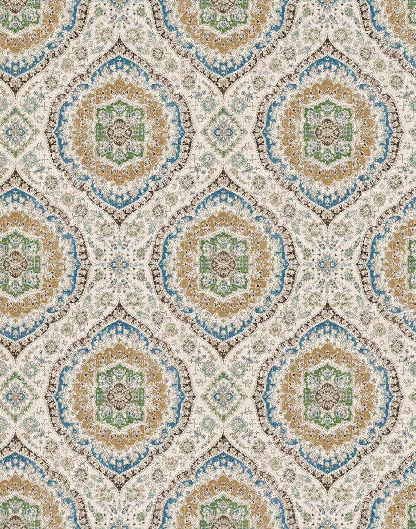 Nina Campbell - Karabali Blue Green