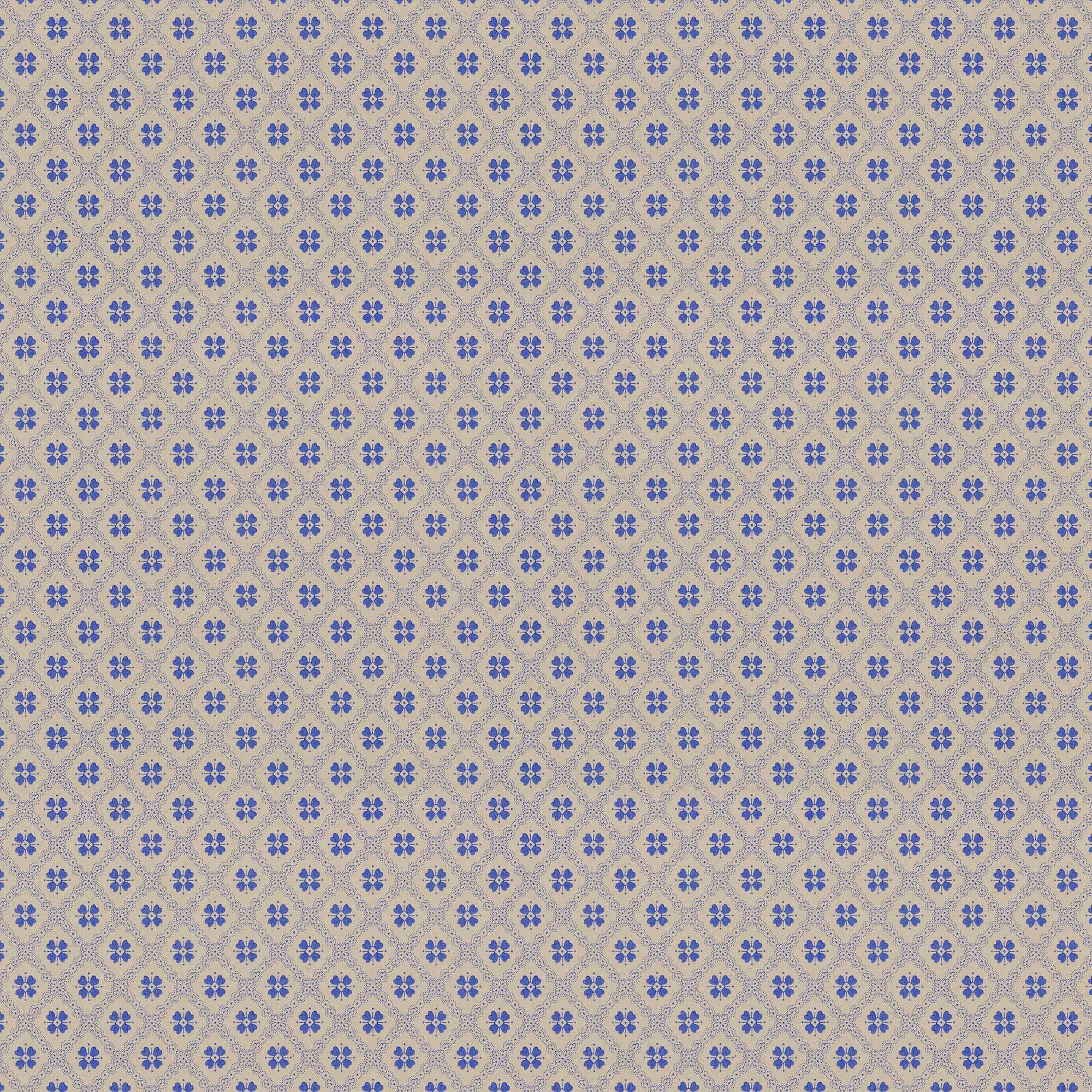 Lim & Handtryck - Erken - Kvist/Blå K23-44