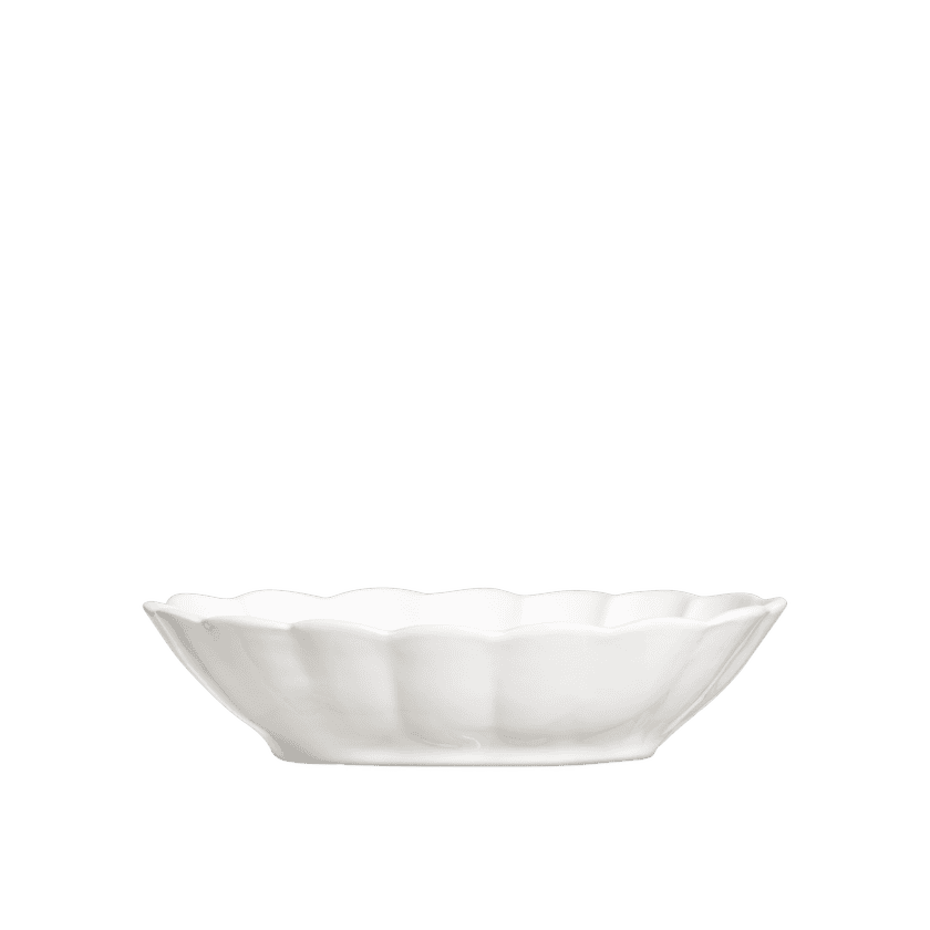 Oyster Skål 23x18 cm Vit