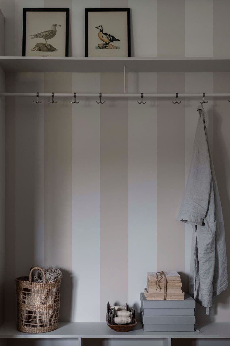 Duro - Bred Rand, Beige Enfärgad & Randig