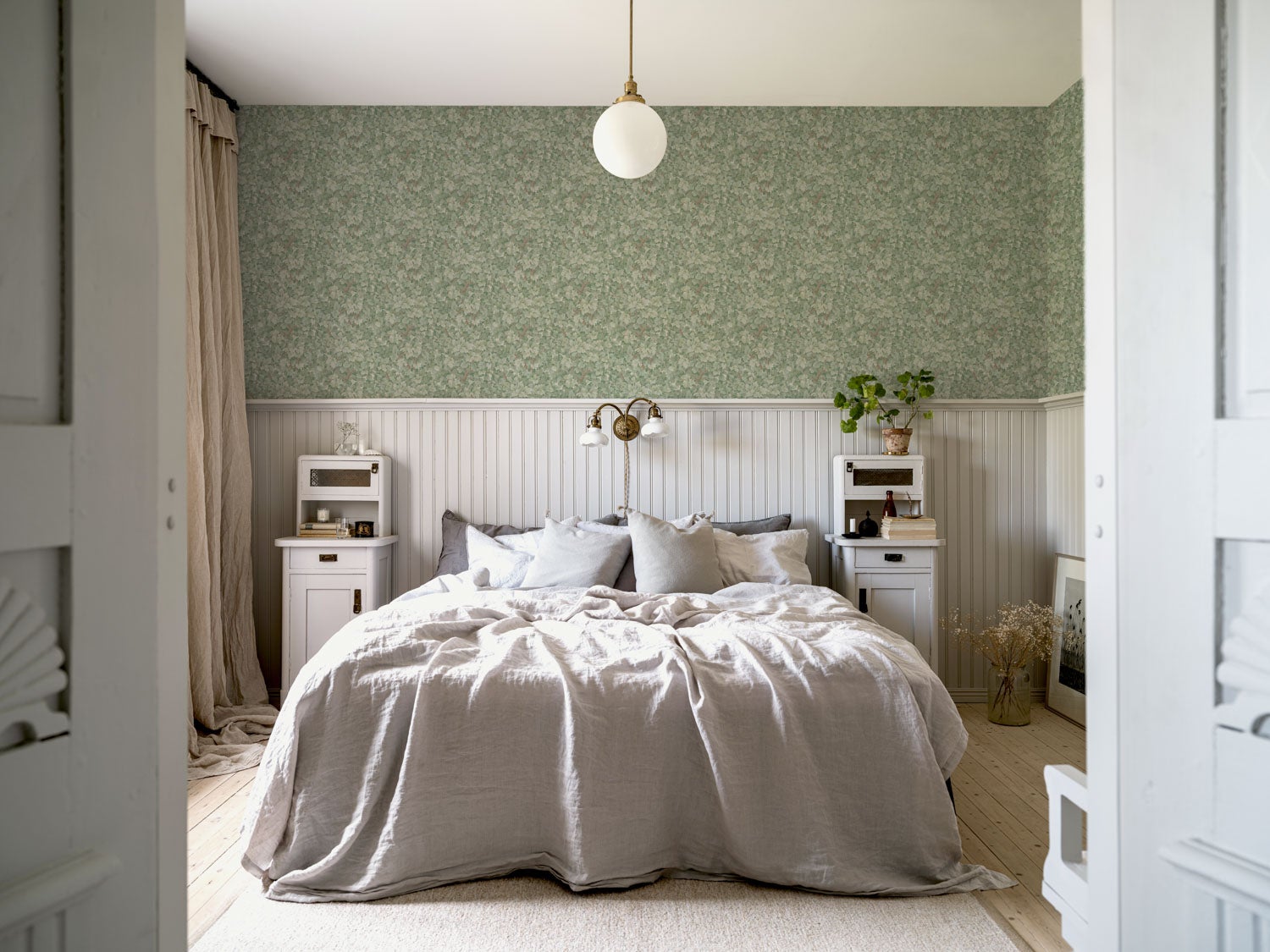 Duro - Lilla Dockekulla Grön Gammalsvenska Papper