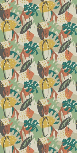 Osborne & Little - Zylina Irisa Zylina Terracotta/T