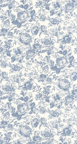 Casadeco Celestine Bleu Encre