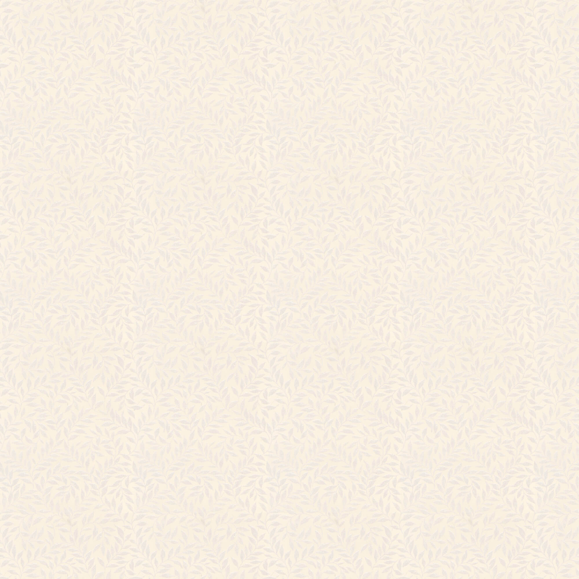 Lim & Handtryck - Bladmönster - Grå/Glimmer K36-90