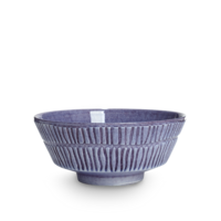Stripes Skål 15 cm Viol