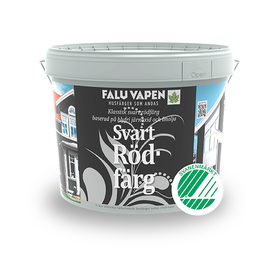 Falu Vapen Svart Rödfärg 10L