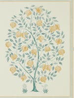 Anaar Tree English Grey/W Caspian Wallpapers