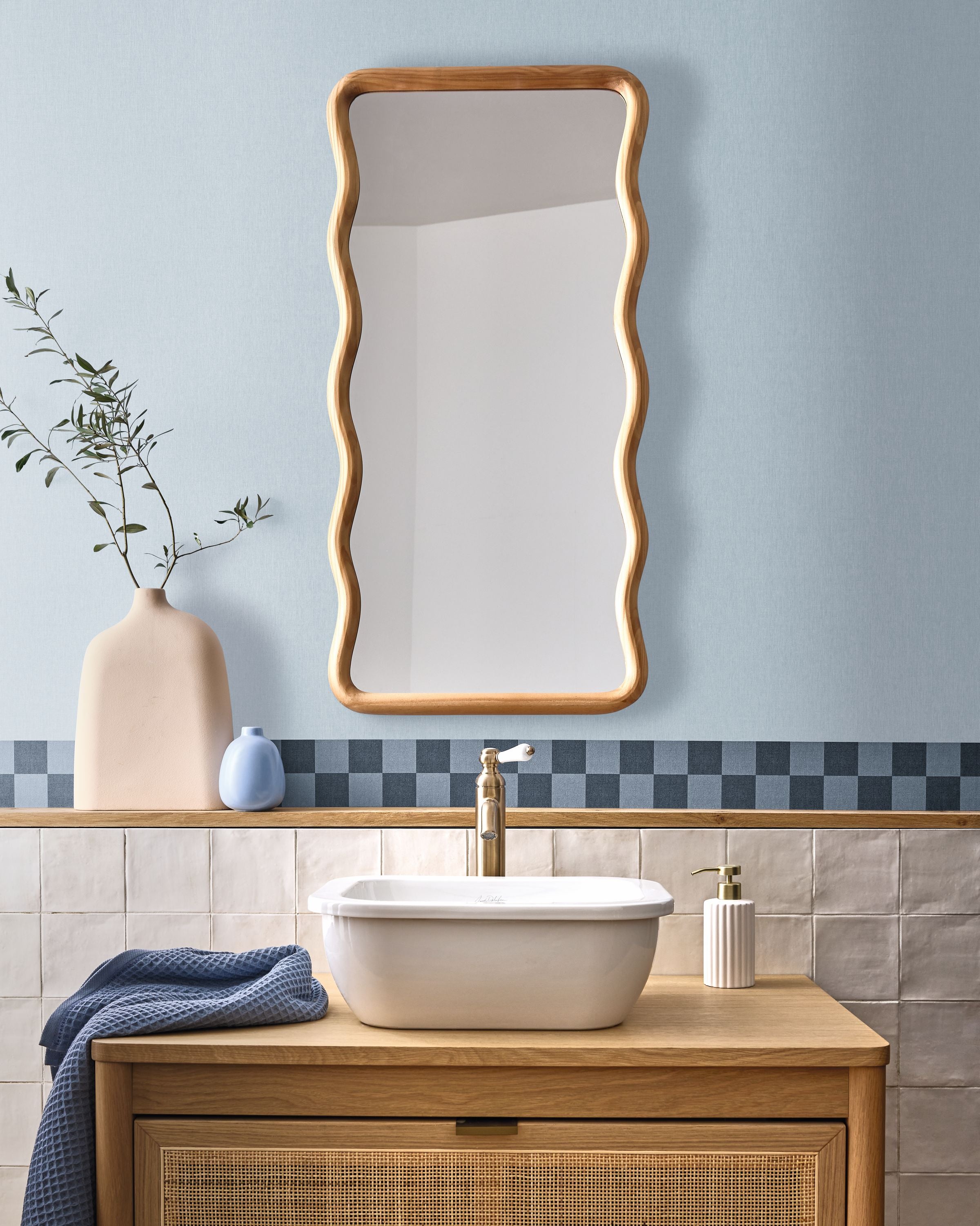 Caselio - Uni Mat Bleu Gris