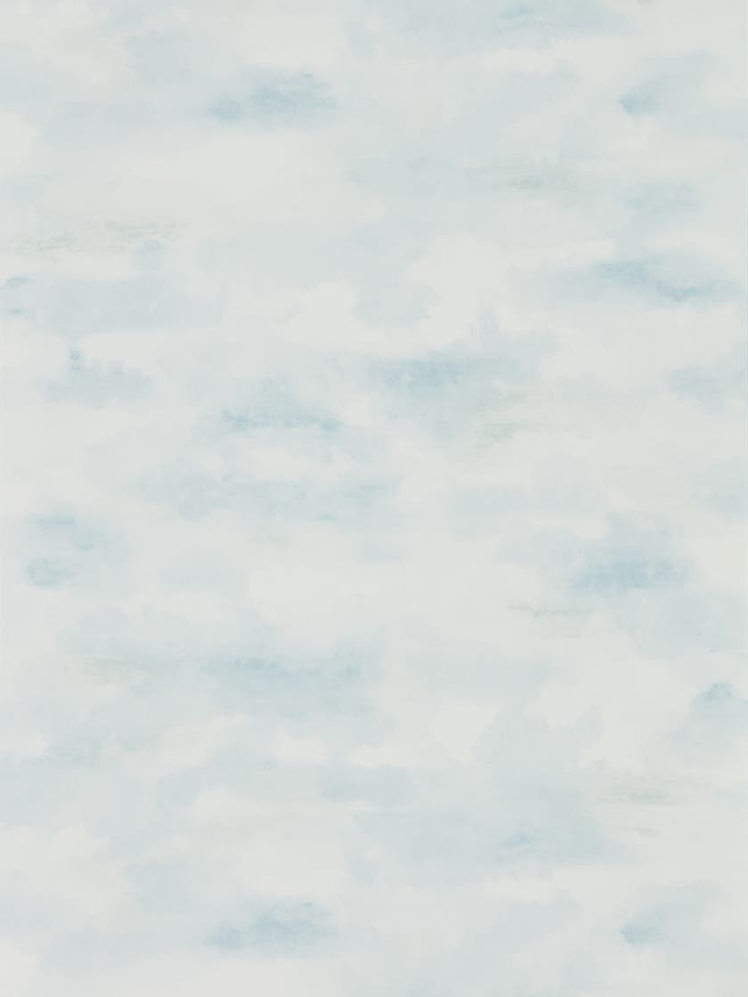 Sanderson - Bamburgh Sky Mist Blue Embleton Bay Wallpapers