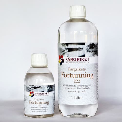 Färgriket förtunning 222 - 250ml