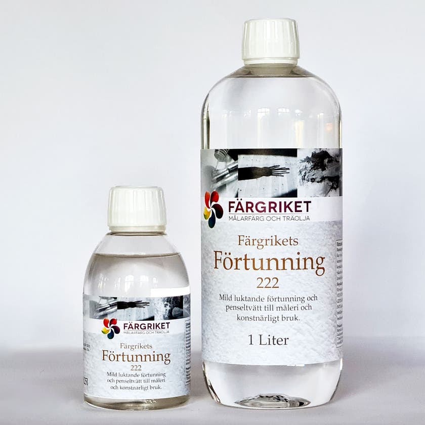 Färgriket förtunning 222 - 250ml