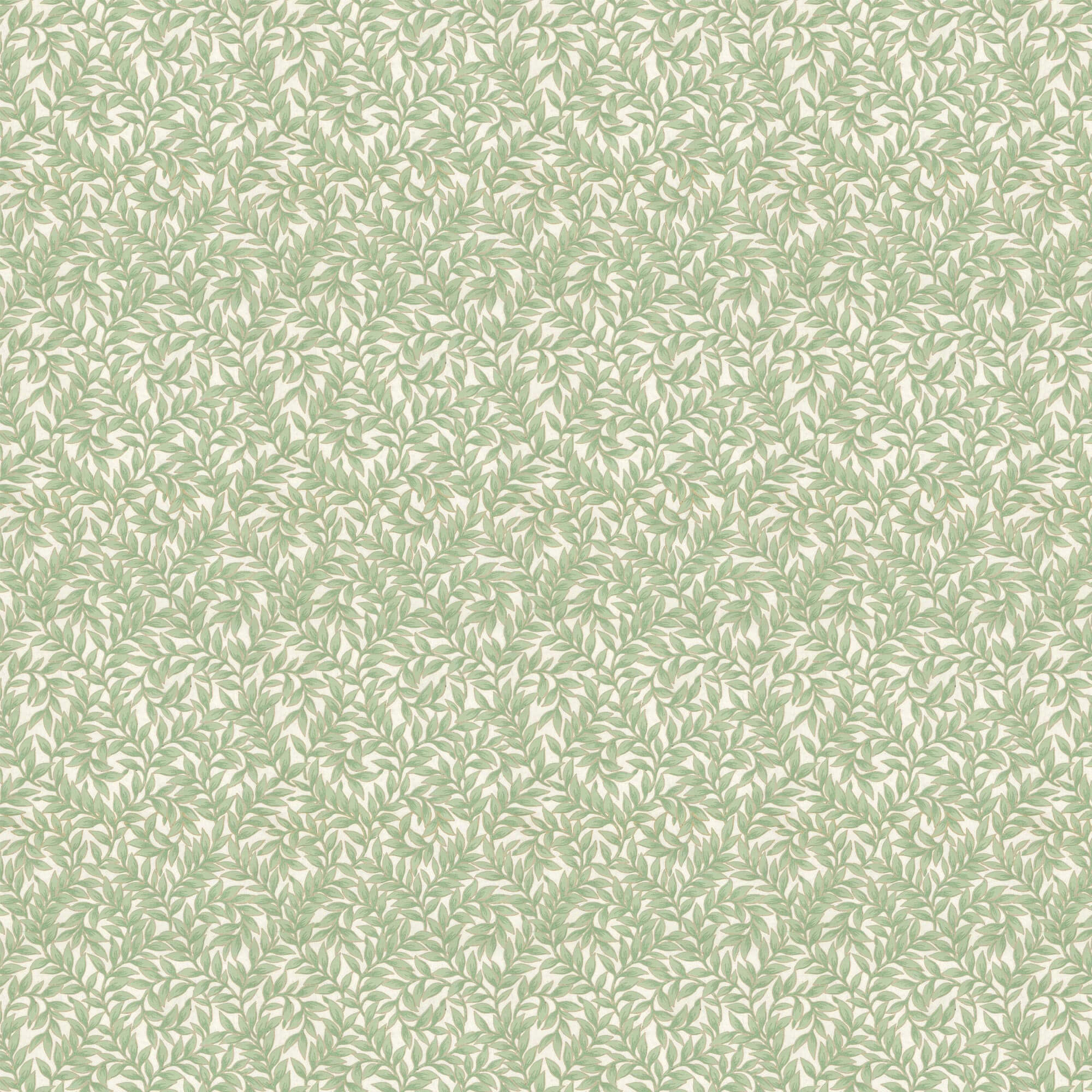 Lim & Handtryck - Bladmönster - Kvist/Grön K36-54
