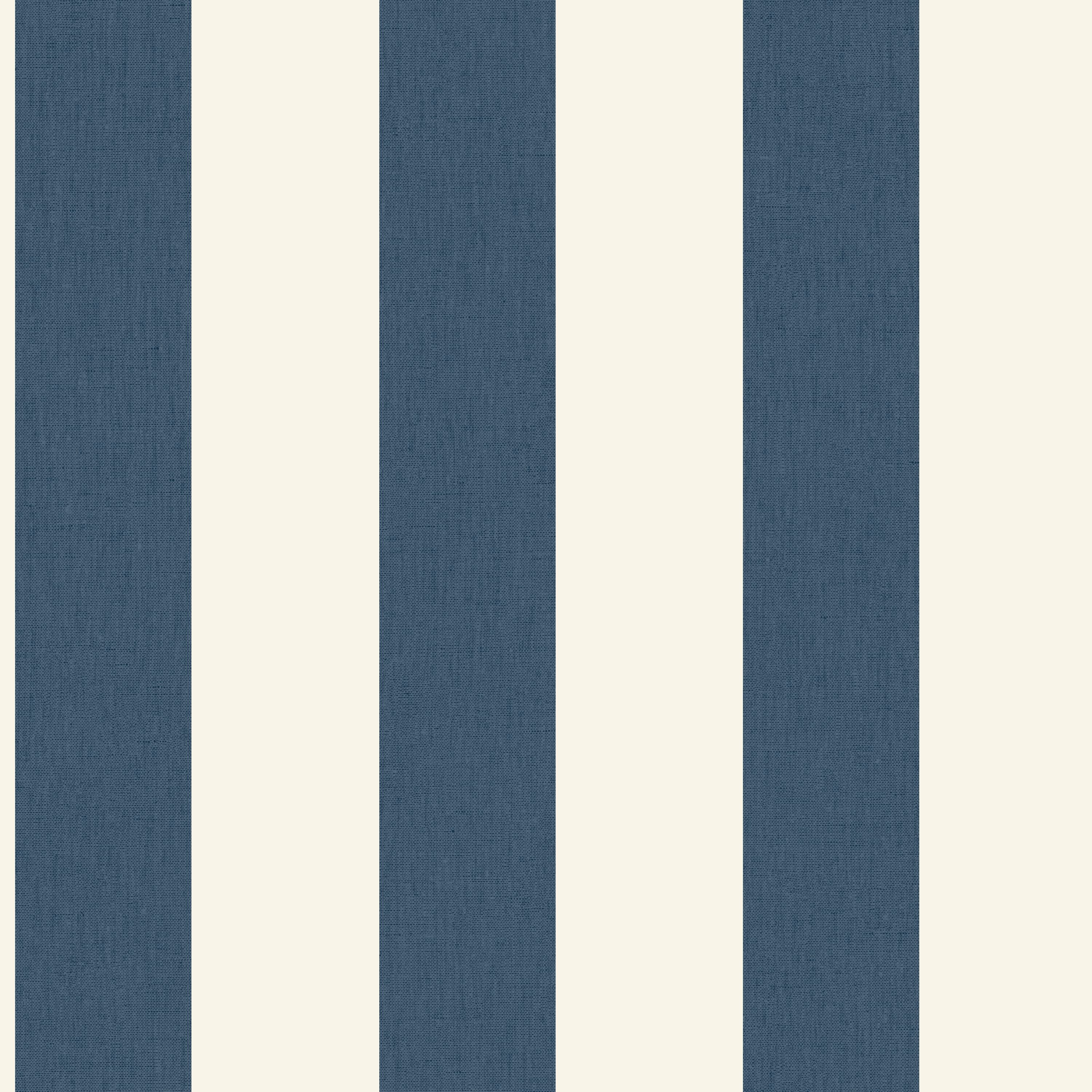 Caselio - Linen Lines Bleu Denim