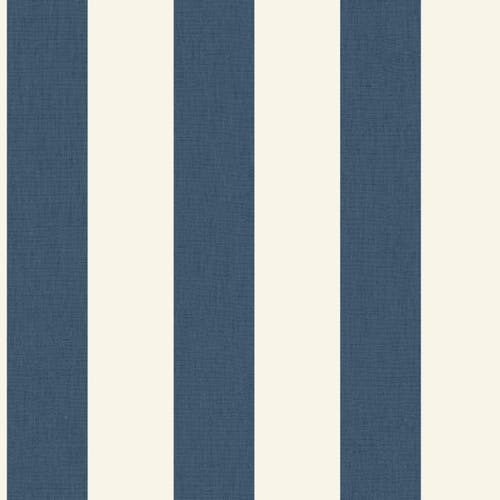Caselio - Linen Lines Bleu Denim