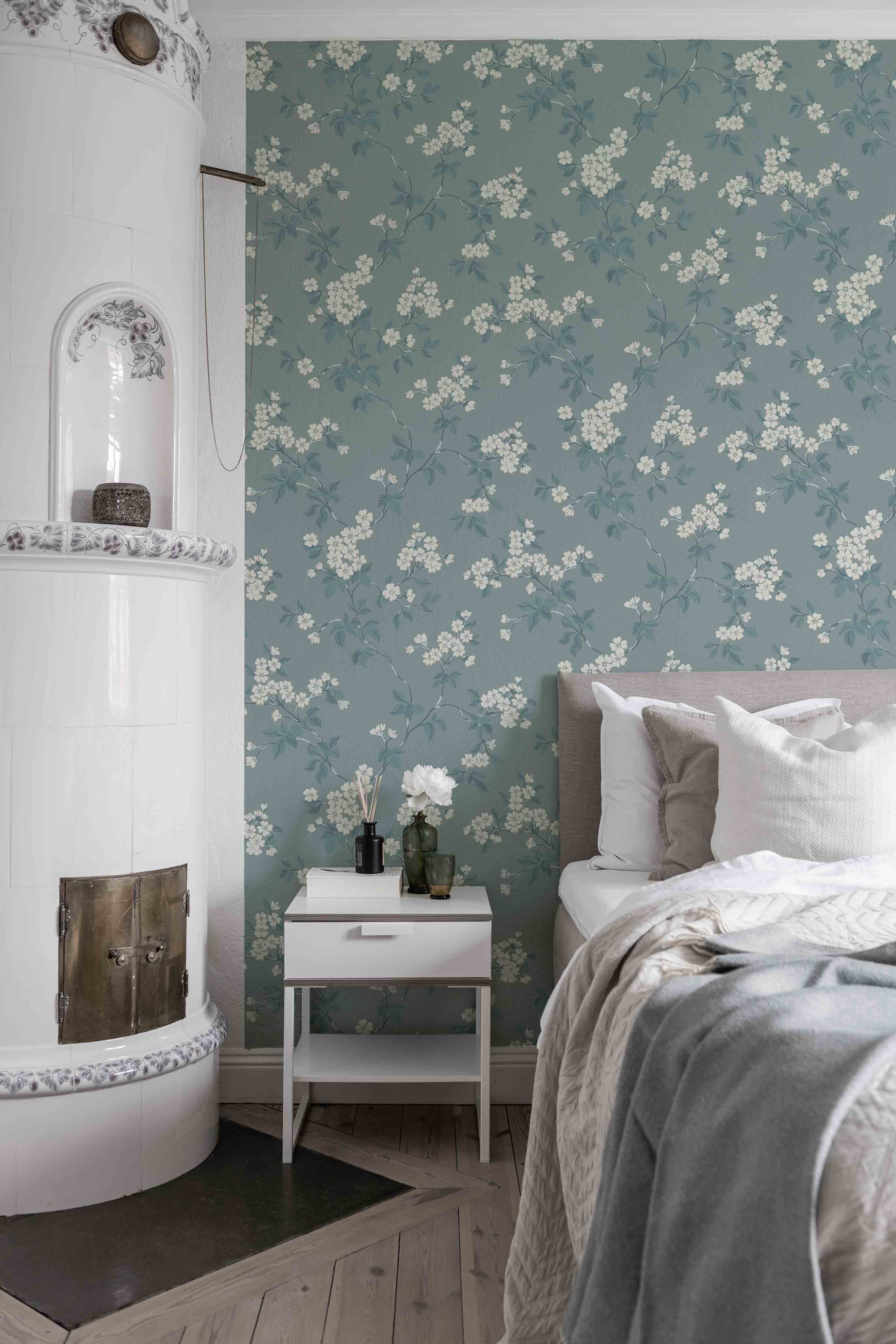 Duro - Karin, Blå Blommor&Blad