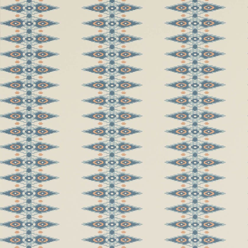 Jane Churchill - Priya Stripe Blue