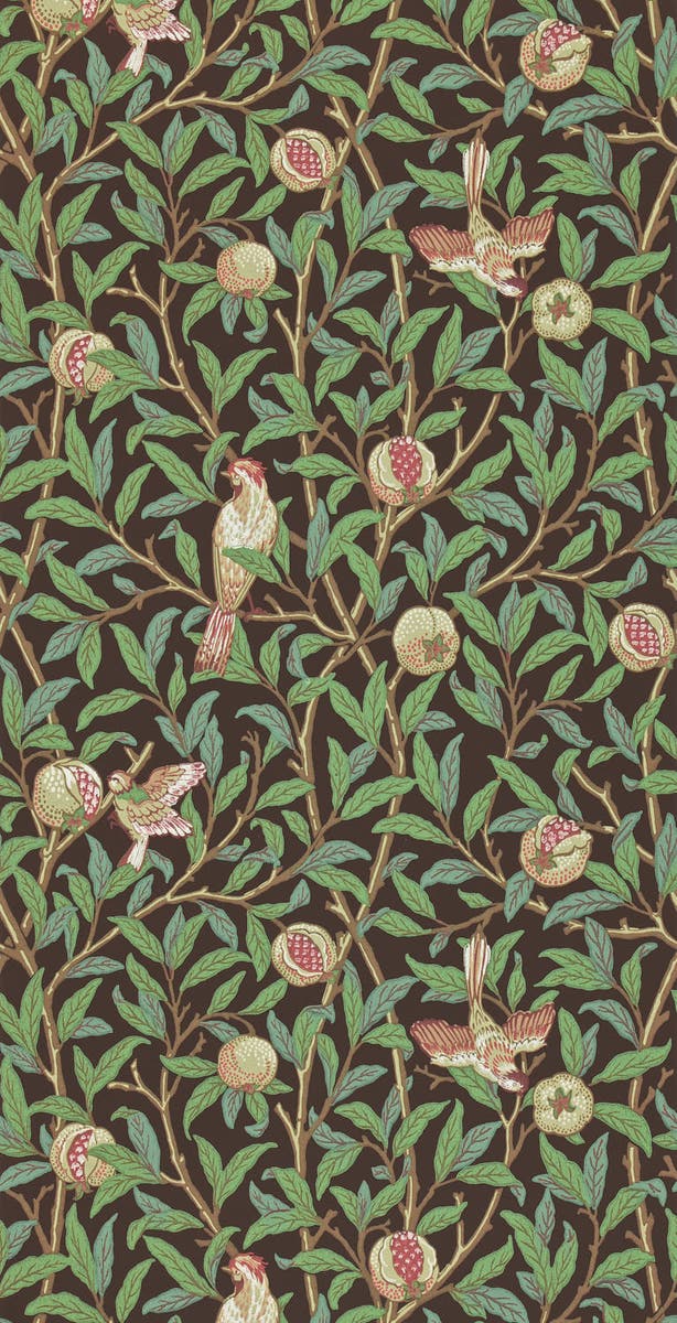 Morris & Co - Bird & Pomegranate Charco Morris 160th Anniversary