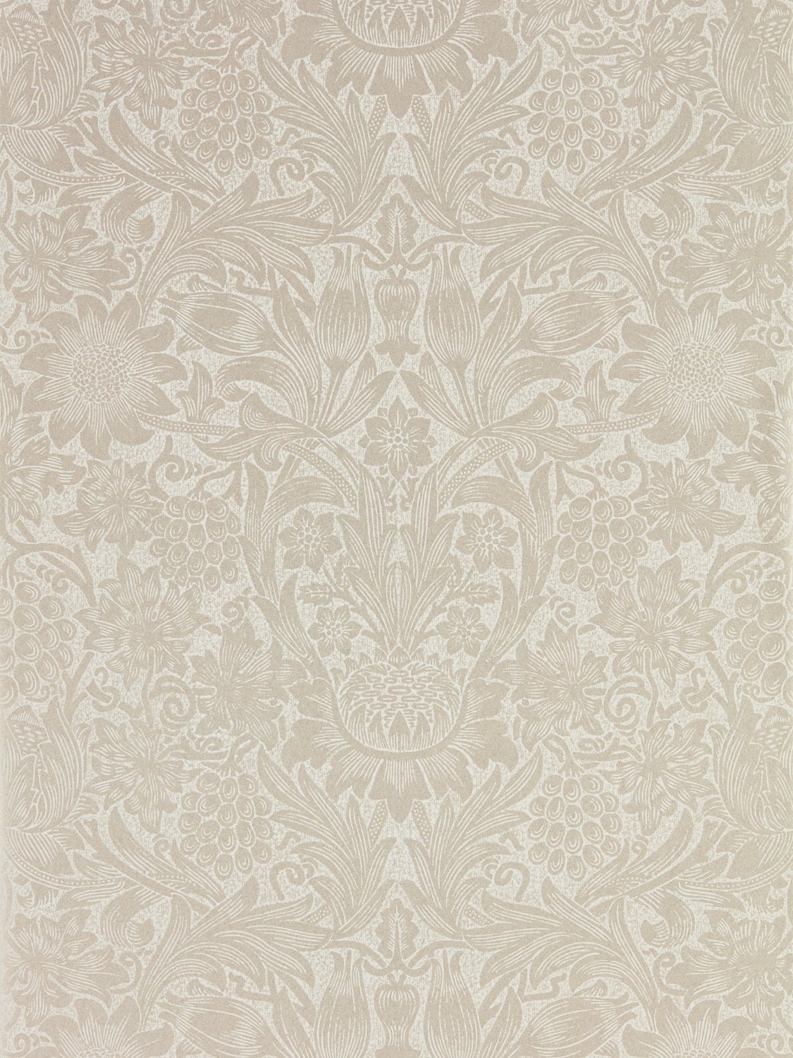 Morris & Co - Pure Sunflower Pearl/Ivor Morris Pure Wallpapers