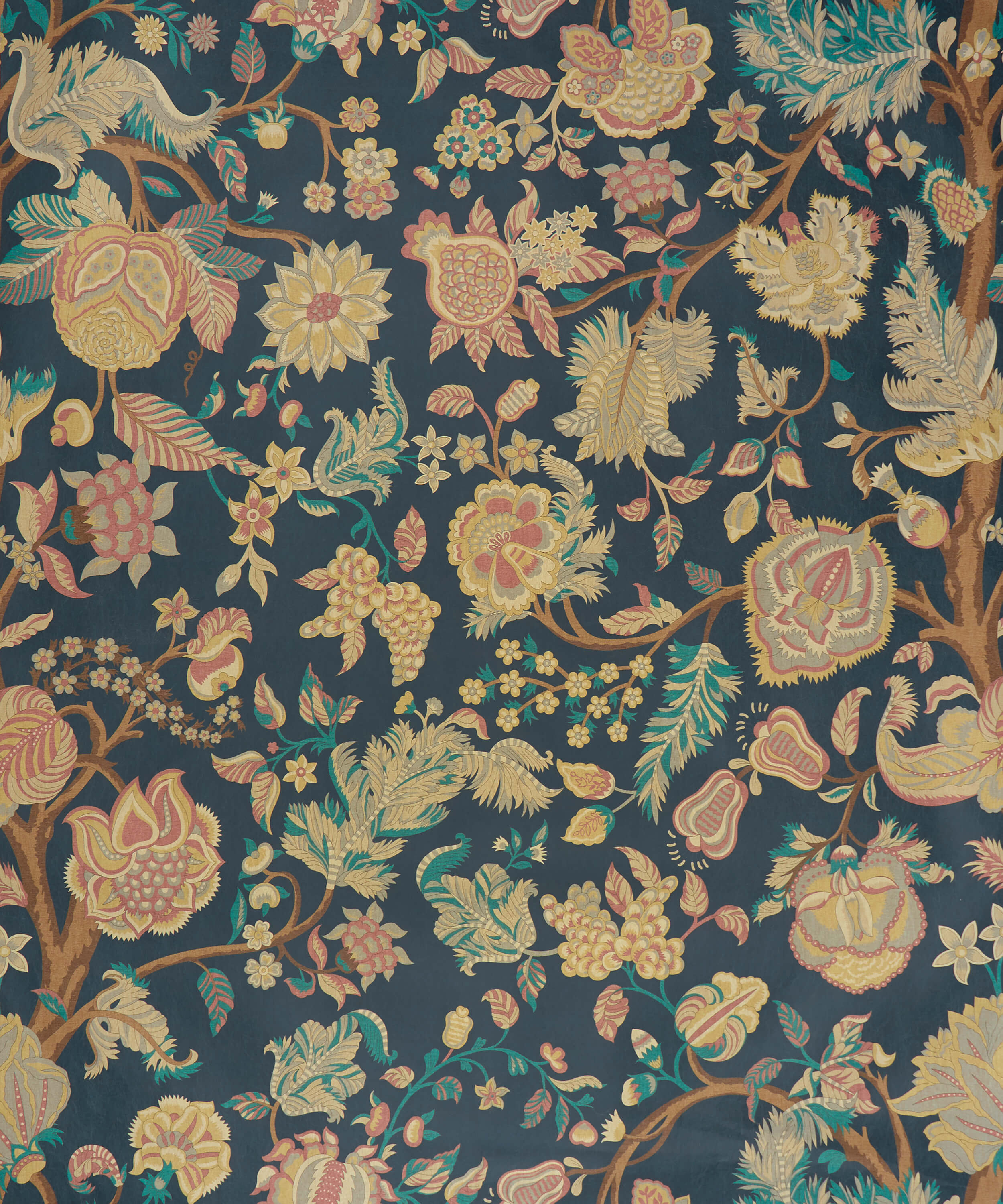 Liberty - Palampore Trail Pewter Blue