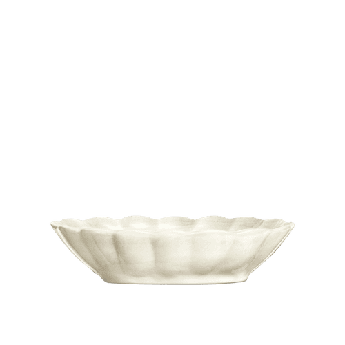 Oyster Skål 23x18 cm Sand