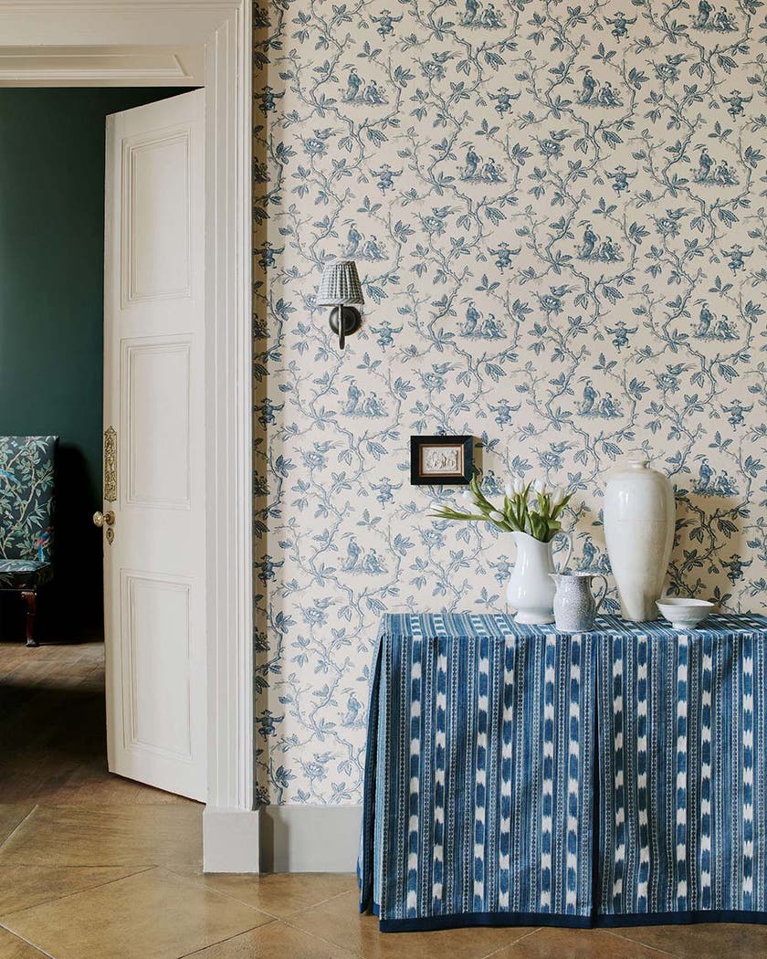 Colefax and Fowler - Toile Chinoise Blue