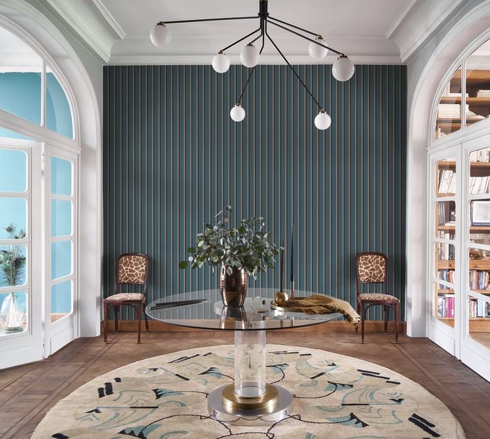 Casadeco - Country Club Bleu Paon Derby