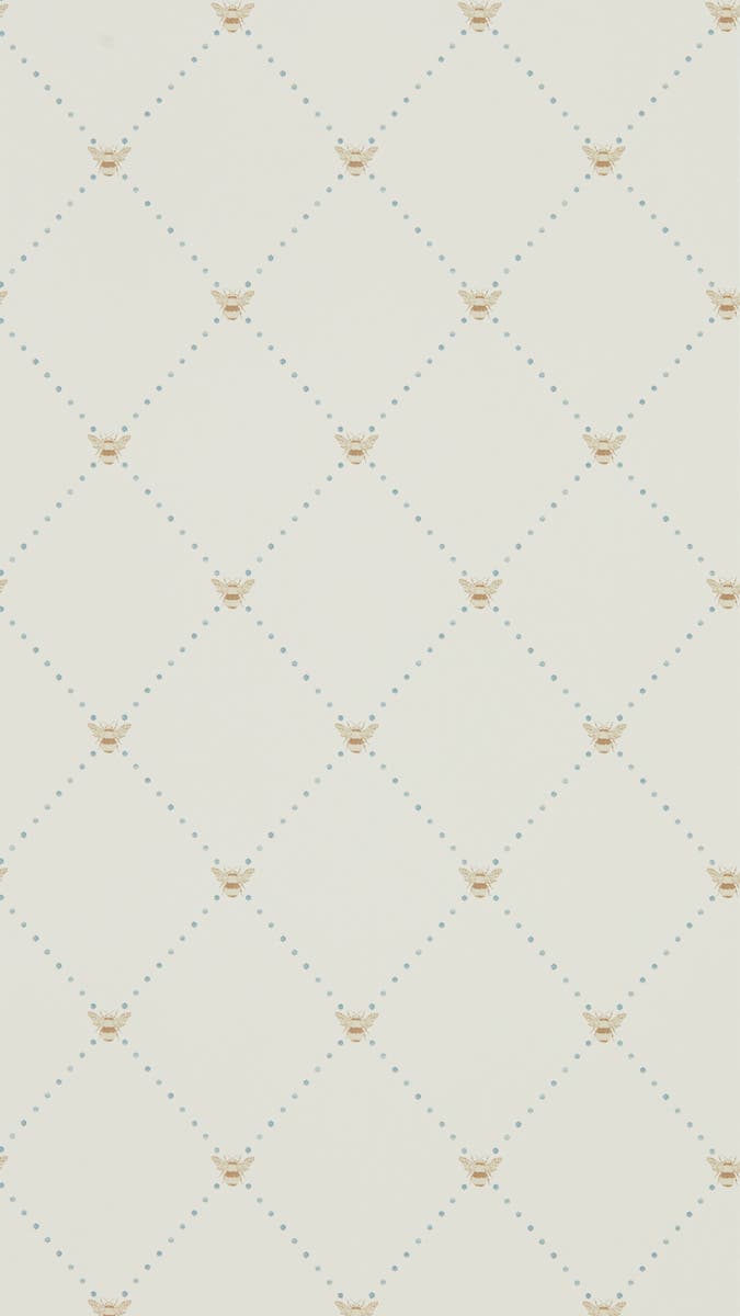 Sanderson - Nectar Copper/Denim Potting Room Wallpapers