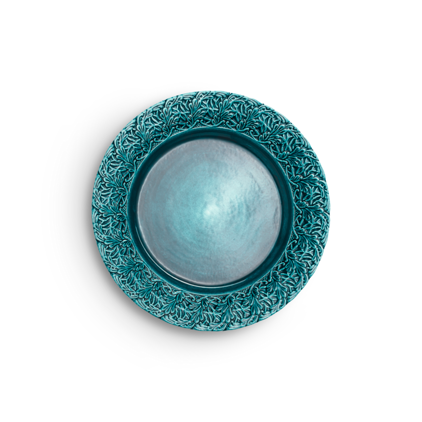 Lace Tallrik 25 cm Ocean