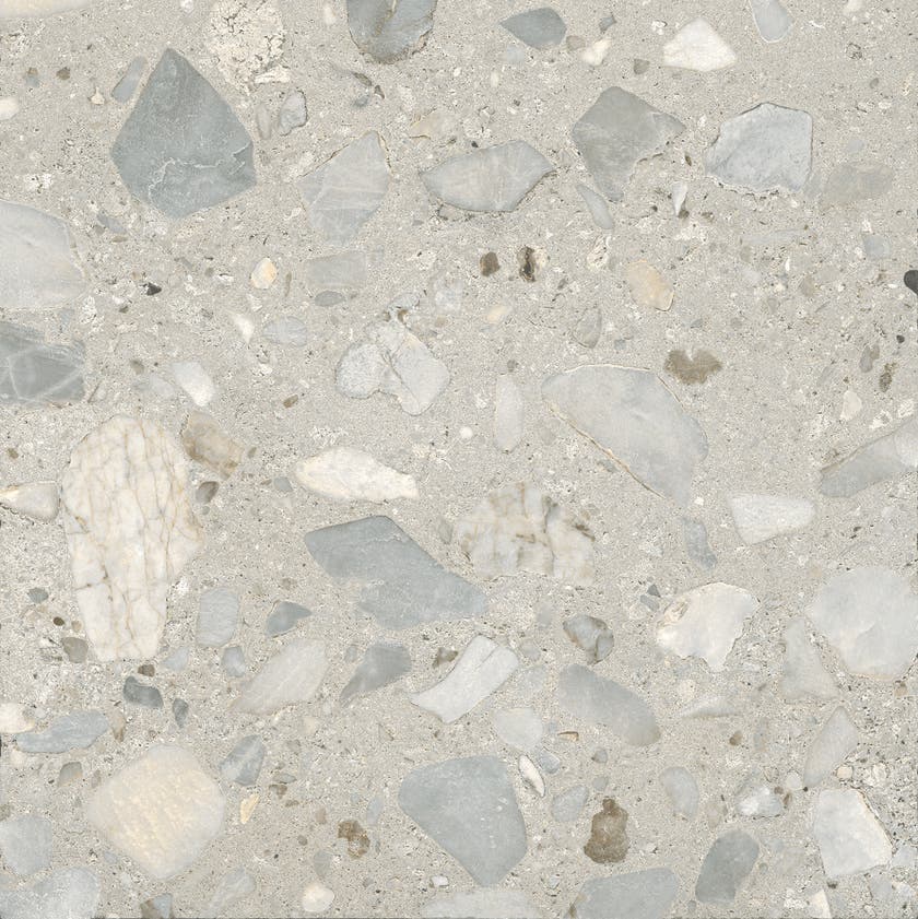 Pebbles - Grigio 60x60 såg