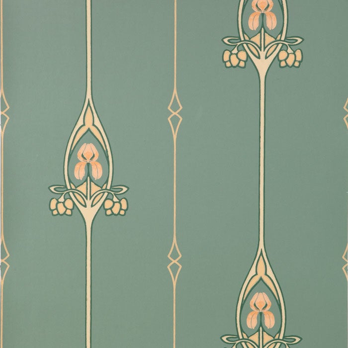 Duro - Gamla Grand Grön Gammalsvenska Papper