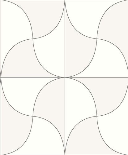 Casadeco - Virevolte Gris Plume Alchimie Cad