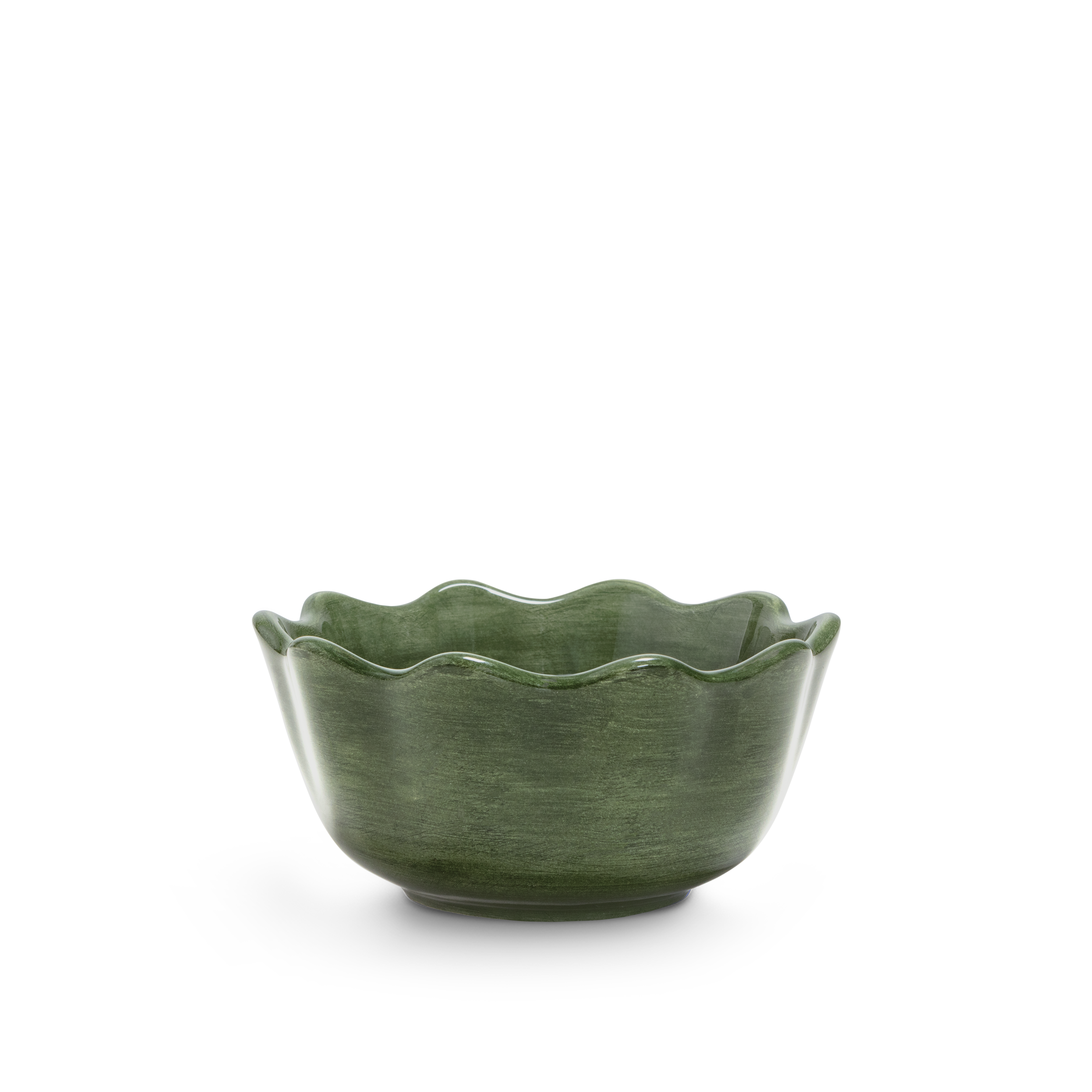 Oyster Skål 13 cm Forest Green