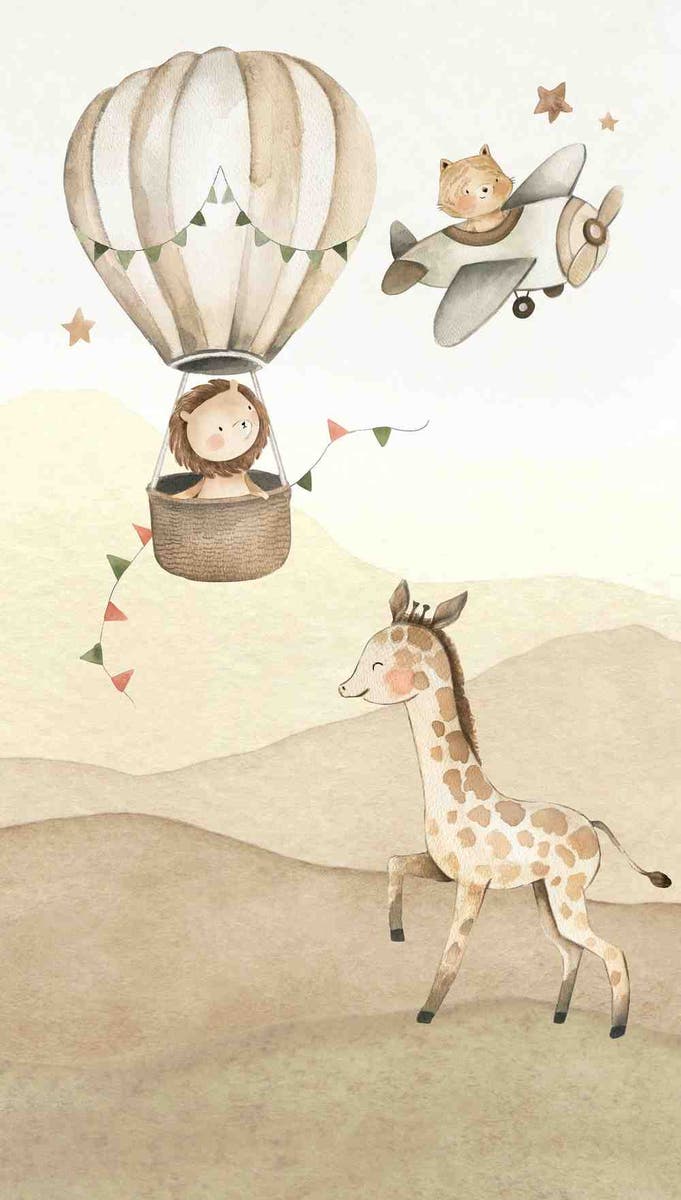 Midbec Tapeter - Kids World 2 Väggmotiv