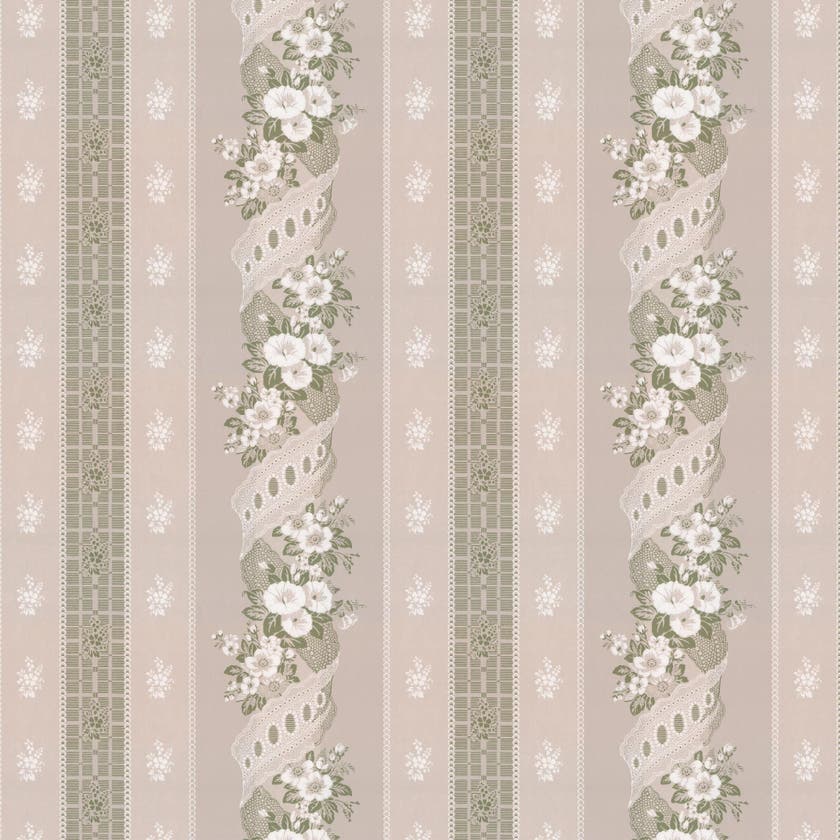 Lim & Handtryck - Felice Eleonore - Grå/Grön x114-56