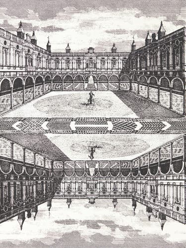 Zoffany - Royal Exchange Snow/Archi Palladio