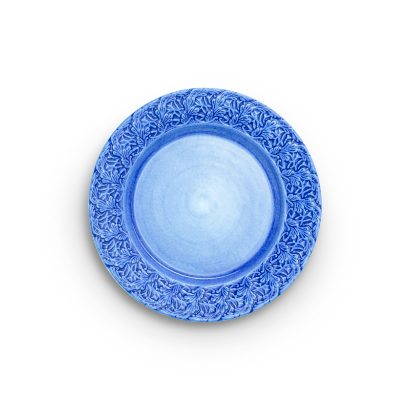 Lace Tallrik 25 cm Ljusblå