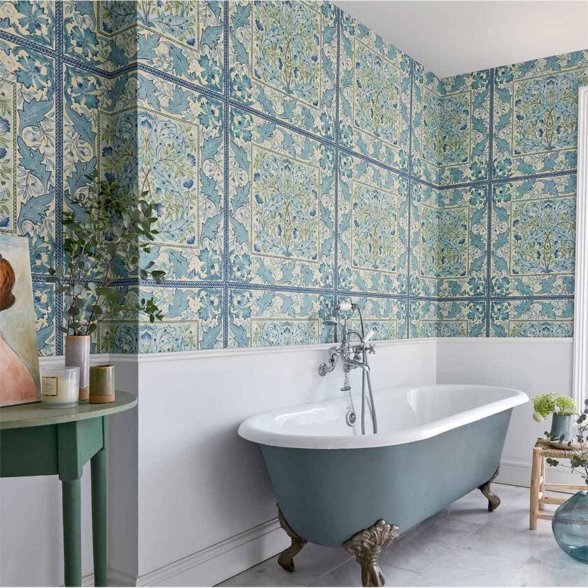 Wilhelmina Indigo Melsetter Wallpapers