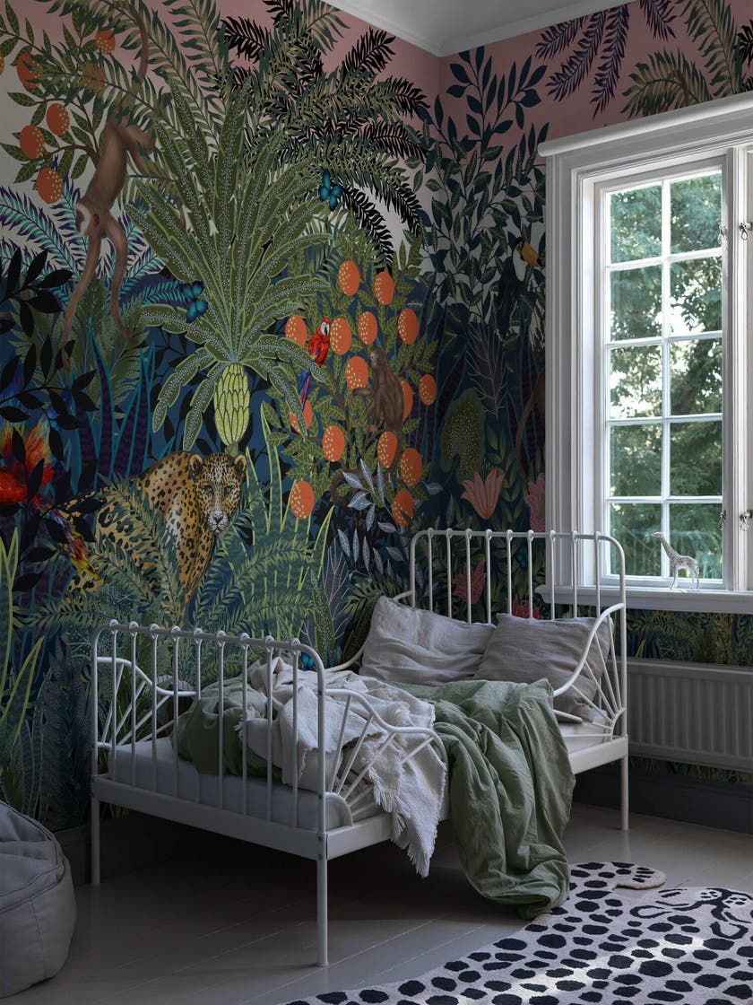 Boråstapeter - Jungle Wall Animals