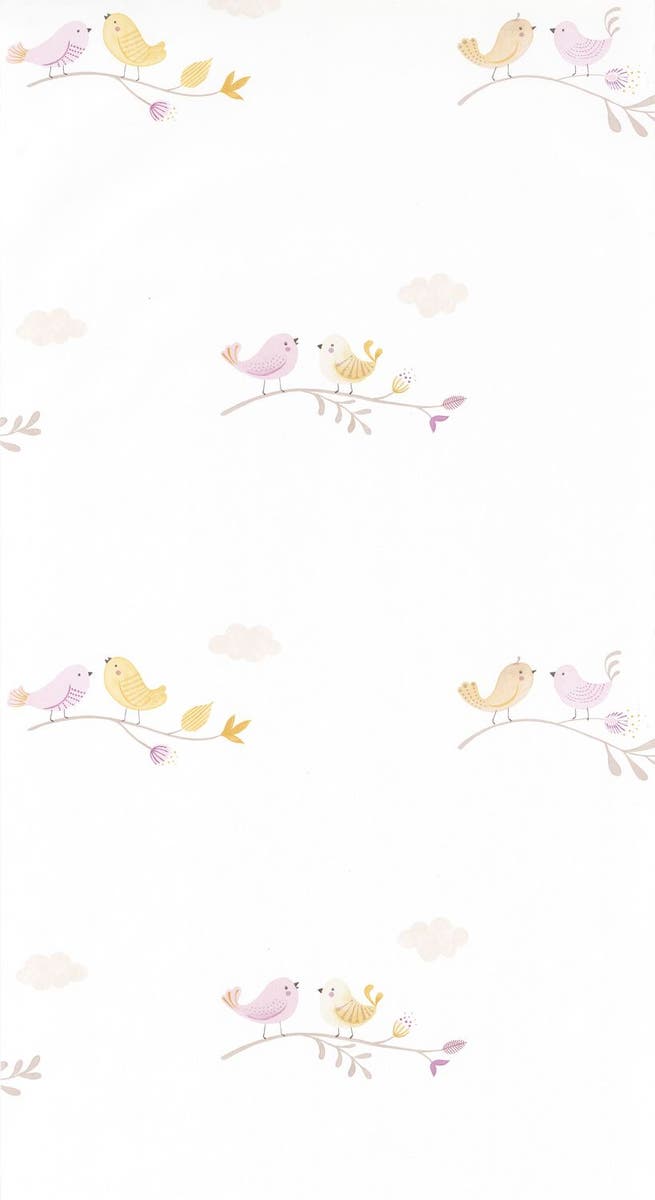 Casadeco - Rose & Nino Rose Parme / Rose & Nino Cad