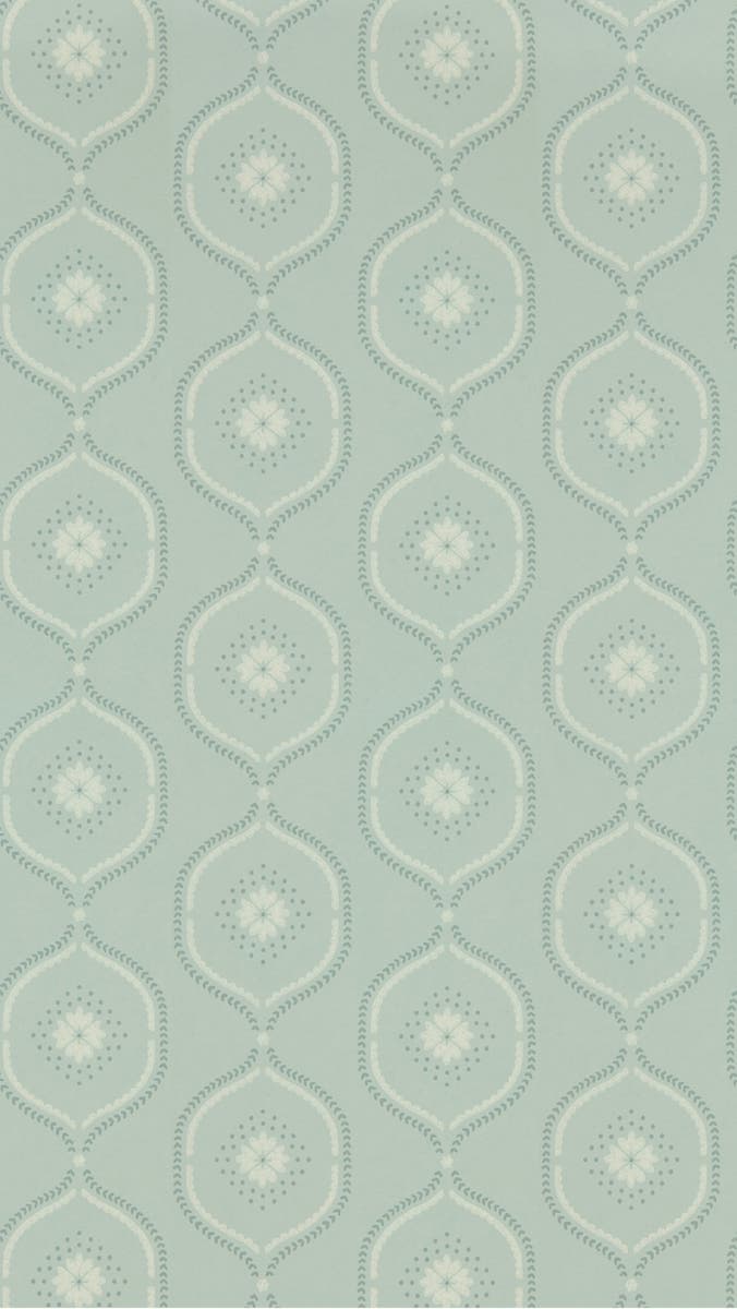 Sanderson - Milcombe Mist Blue Littlemore Wallpapers