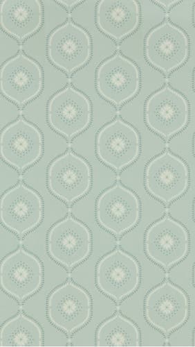 Sanderson - Milcombe Mist Blue Littlemore Wallpapers