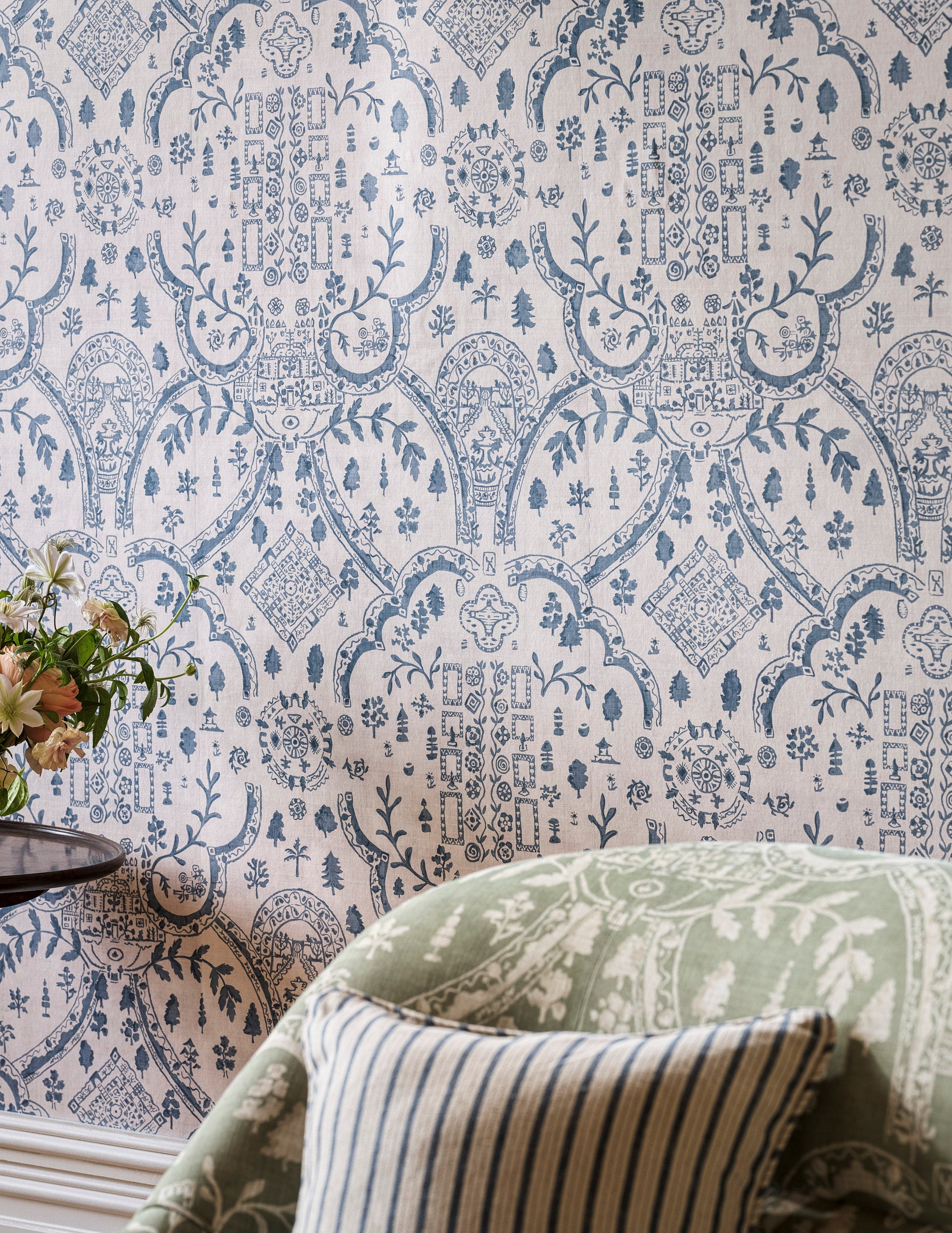 Sanderson - Topiary View Wedgwood