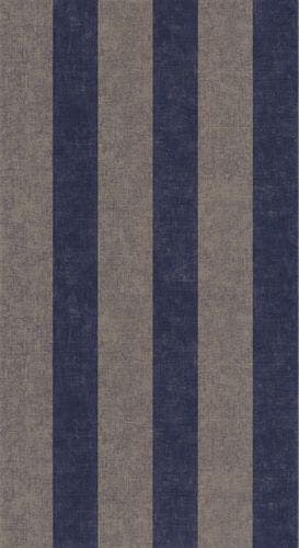 Casadeco - Valse Bleu Roi Les Rayures