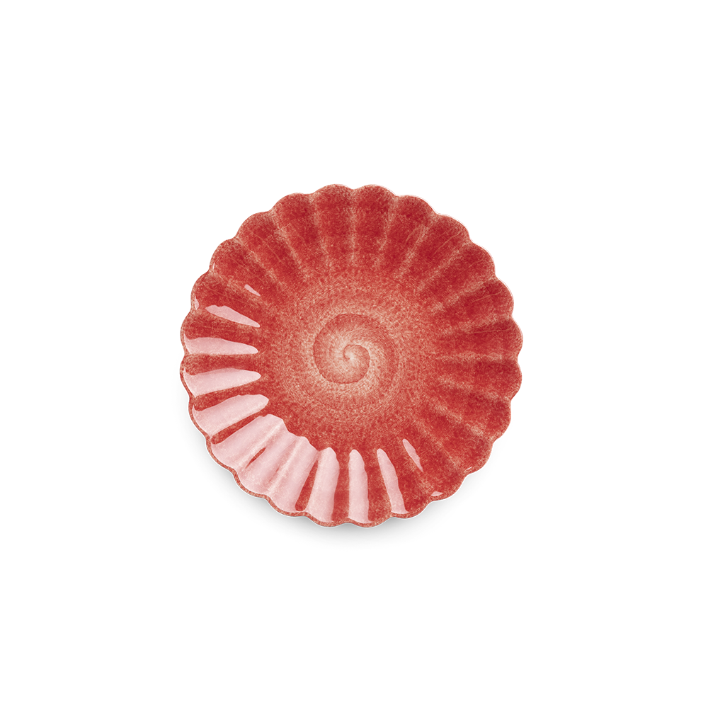 Oyster Tallrik 20 cm Röd