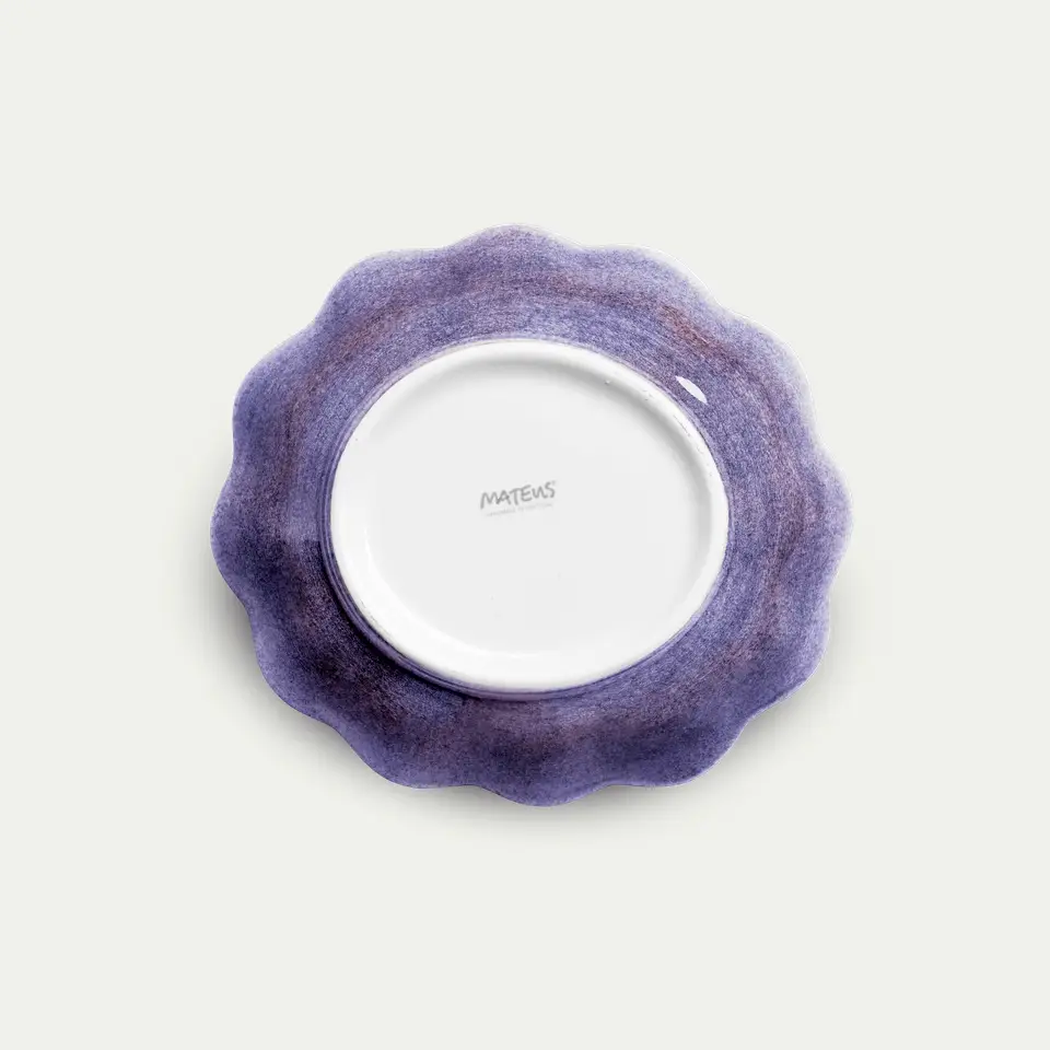 Oyster Skål 18x16 cm Viol