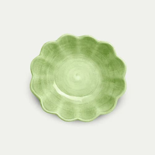 Oyster Skål 18x16 cm Grön