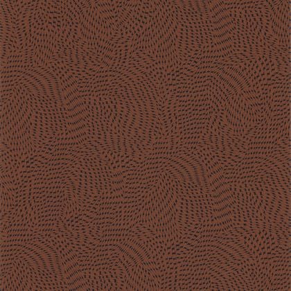 Casamance - Passy Terracotta/Noir Square Jasmin